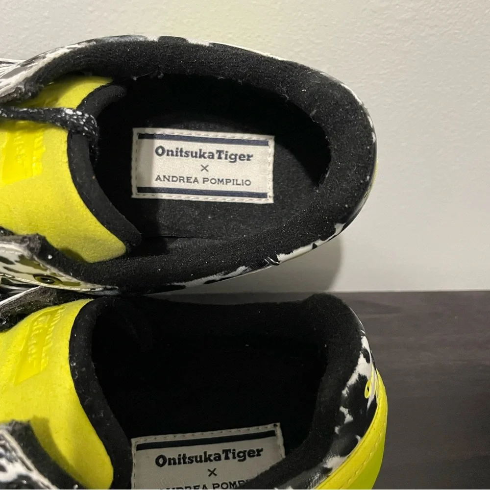 Onitsuka Tiger X Andrea Pompilio Collaboration Sneaker Men’s 9 - Blotted Black - Picture 11 of 14